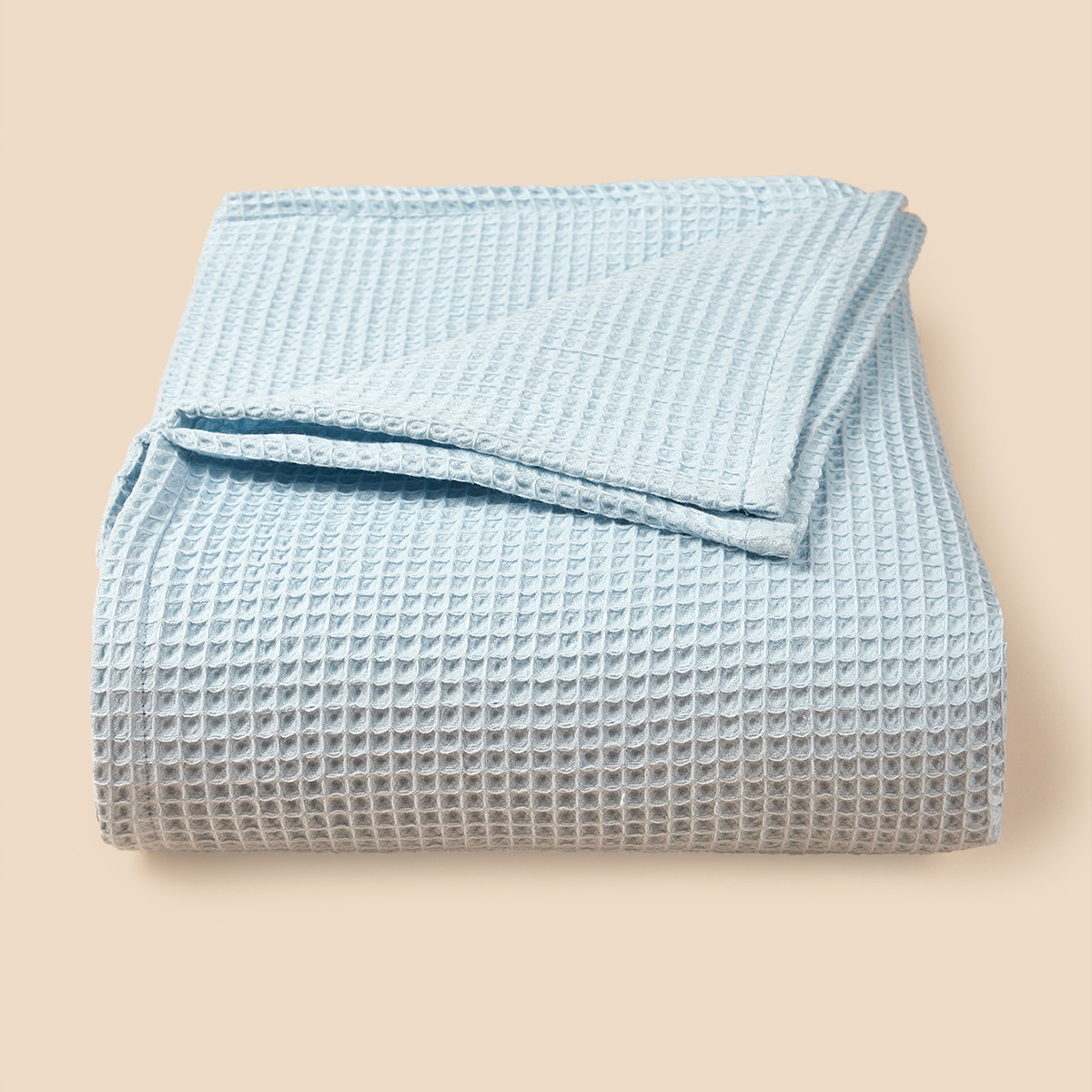 Personalized Embroidered Waffle Blanket for Comfort & Unique| CWBaby48