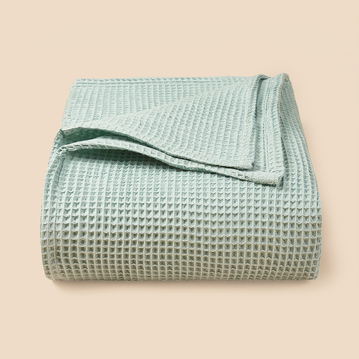 Personalized Embroidered Waffle Blanket for Comfort & Unique| CWBaby48