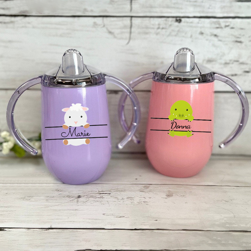 Personalized Lovely Stainless Steel Sippy Kids Cup | Youcup05