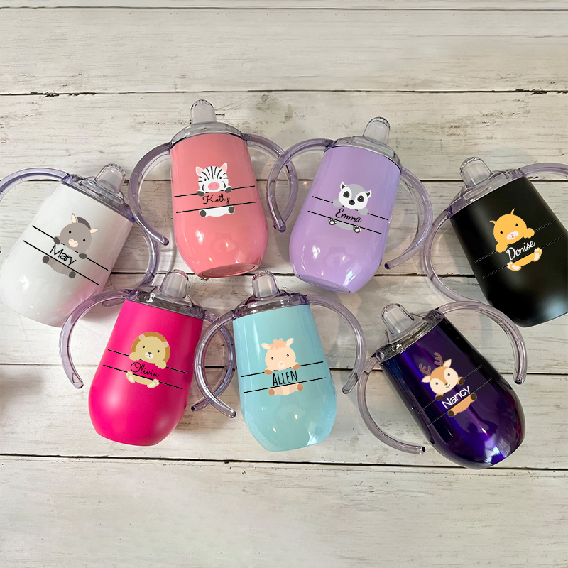 Personalized Lovely Stainless Steel Sippy Kids Cup | Youcup05