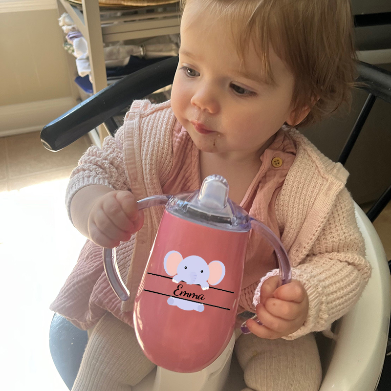 Personalized Lovely Stainless Steel Sippy Kids Cup | Youcup05