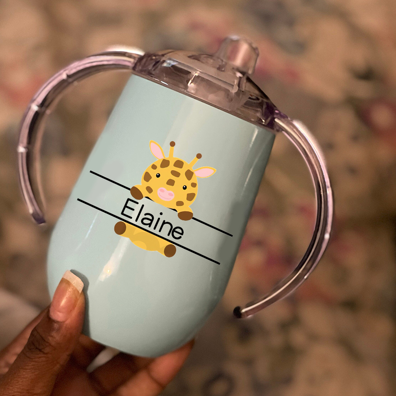 Personalized Lovely Stainless Steel Sippy Kids Cup | Youcup05