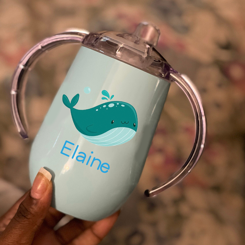 Personalized Lovely Stainless Steel Sippy Kids Cup  | Youcup04