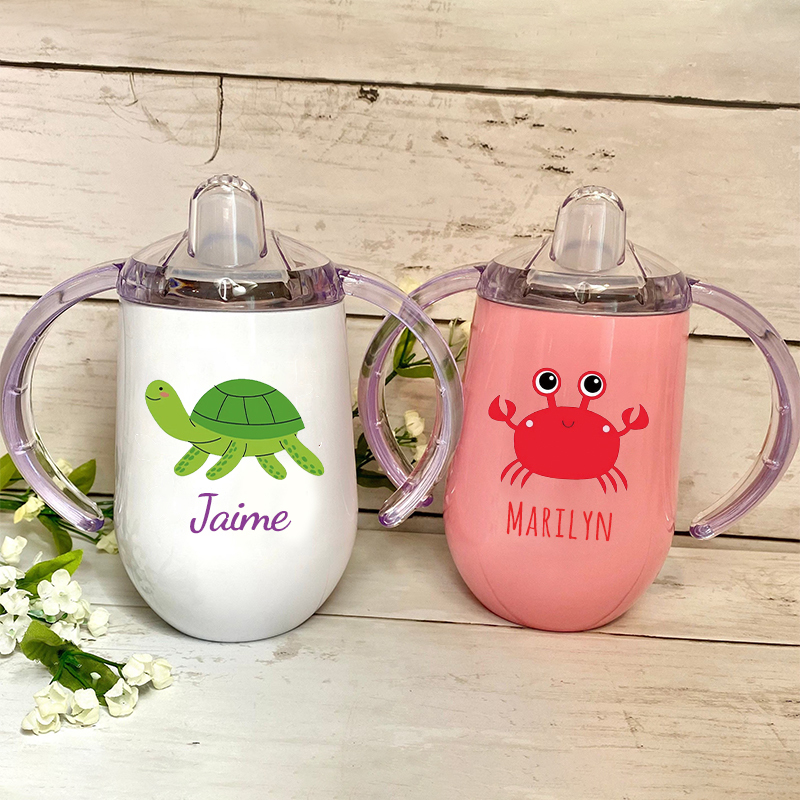 Personalized Lovely Stainless Steel Sippy Kids Cup  | Youcup04