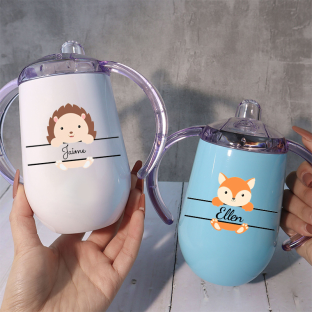 Personalized Lovely Stainless Steel Sippy Kids Cup | Youcup05