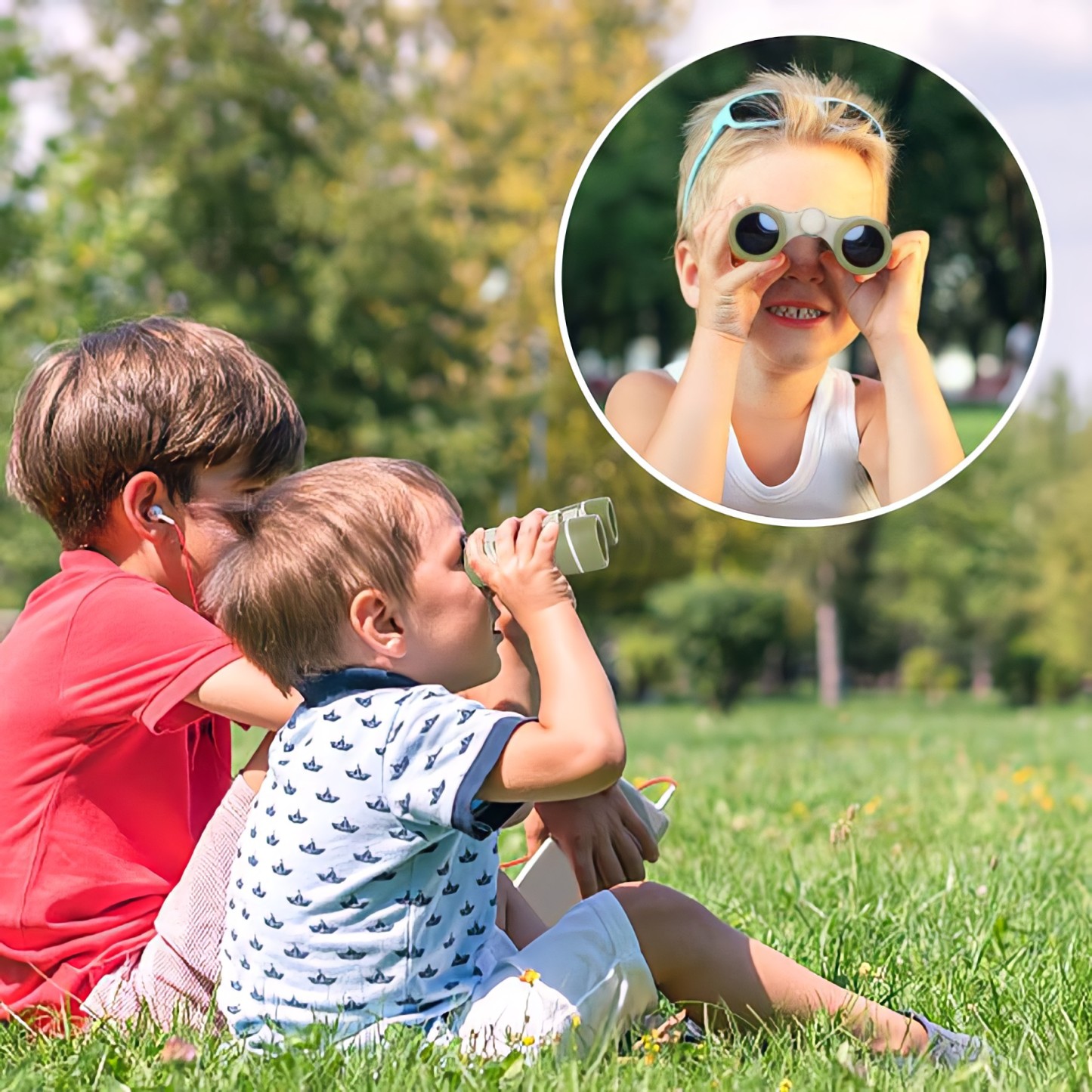 Personalized  Kids Toy Nature Explorer Outdoor Binoculars | CWToy23