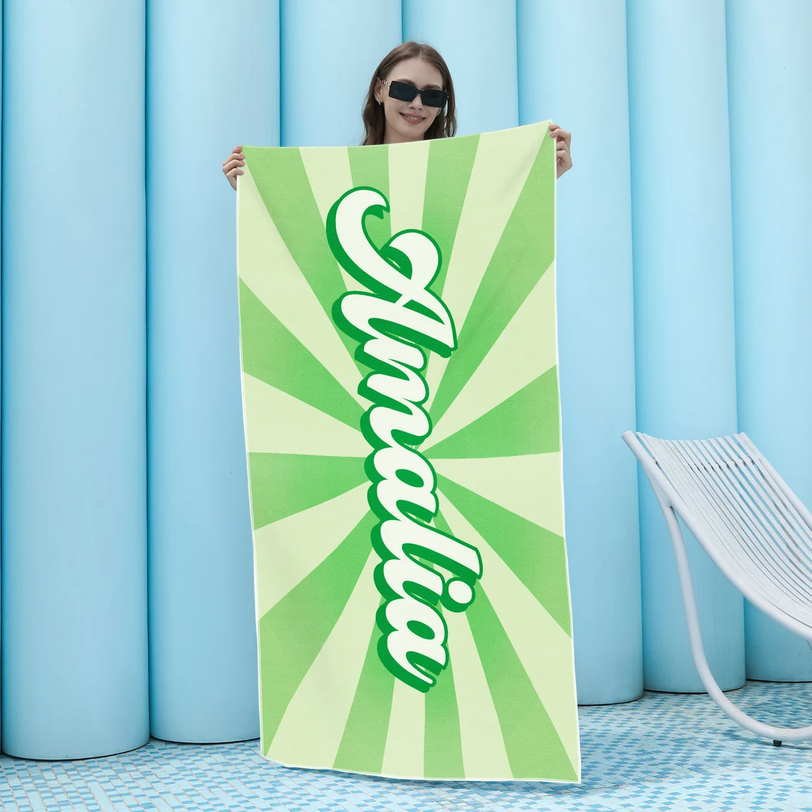 Personalized Lovely Kid Towel for Summer & Beach | CWTowel122