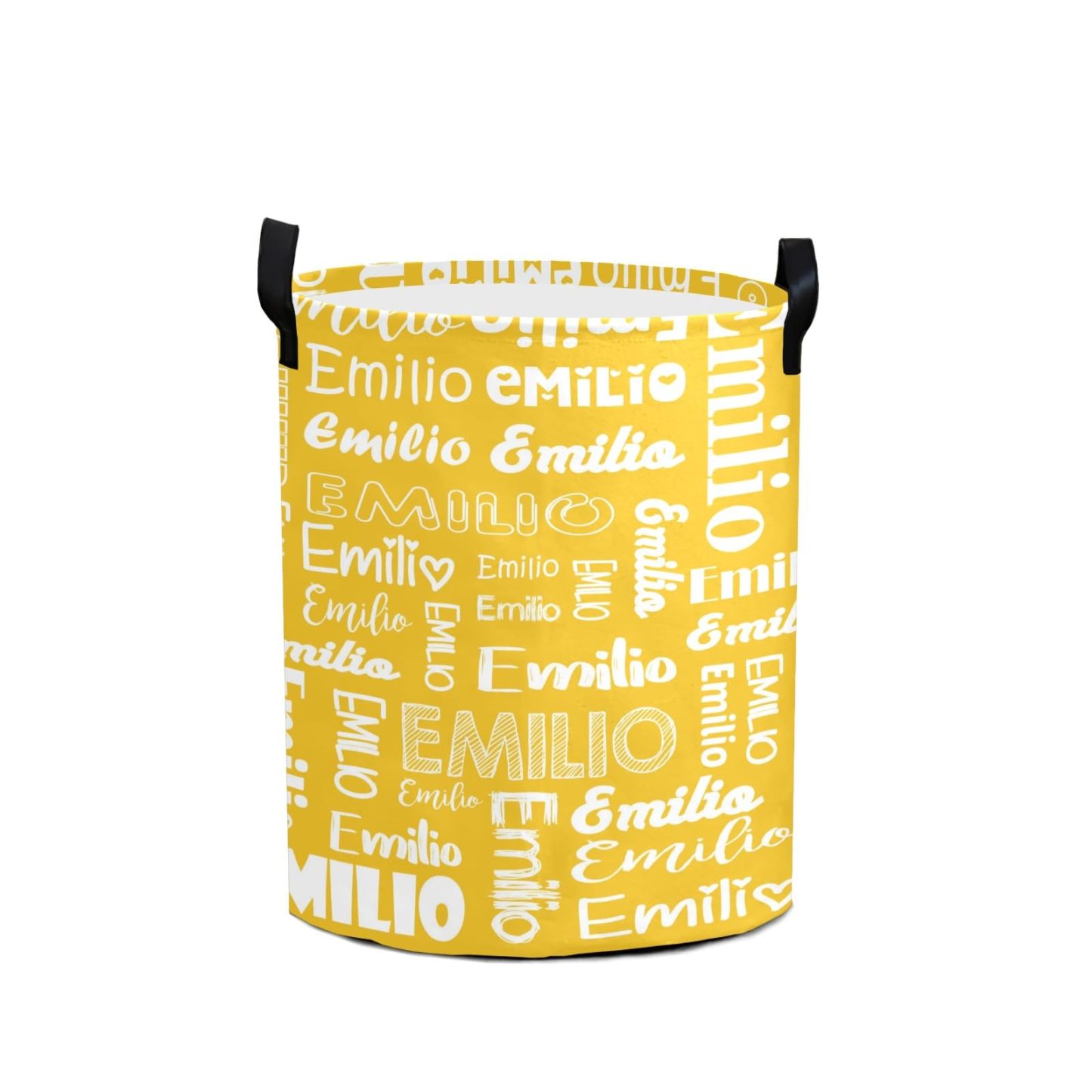 Personalized Laundry Collapsible Baskets with Handle | CWBasket04