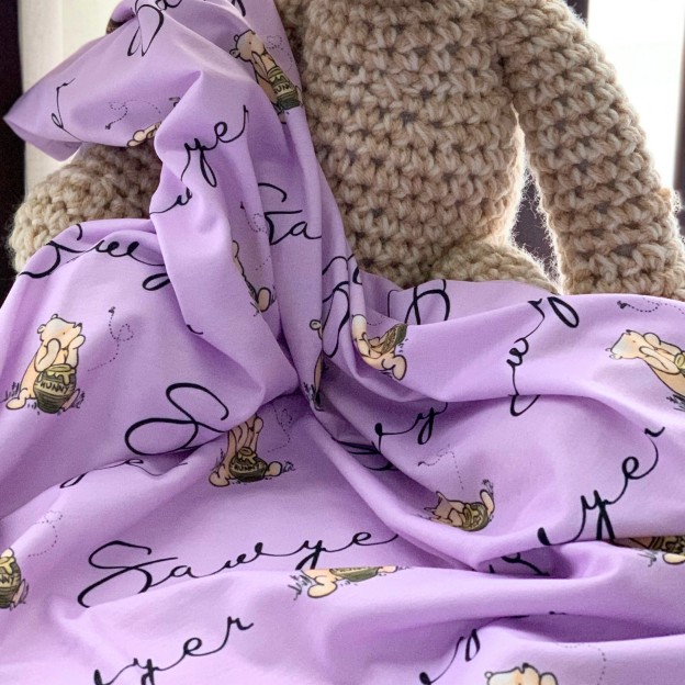 Personalized Baby Swaddle Blanket for Comfort & Unique | BBBlanket09