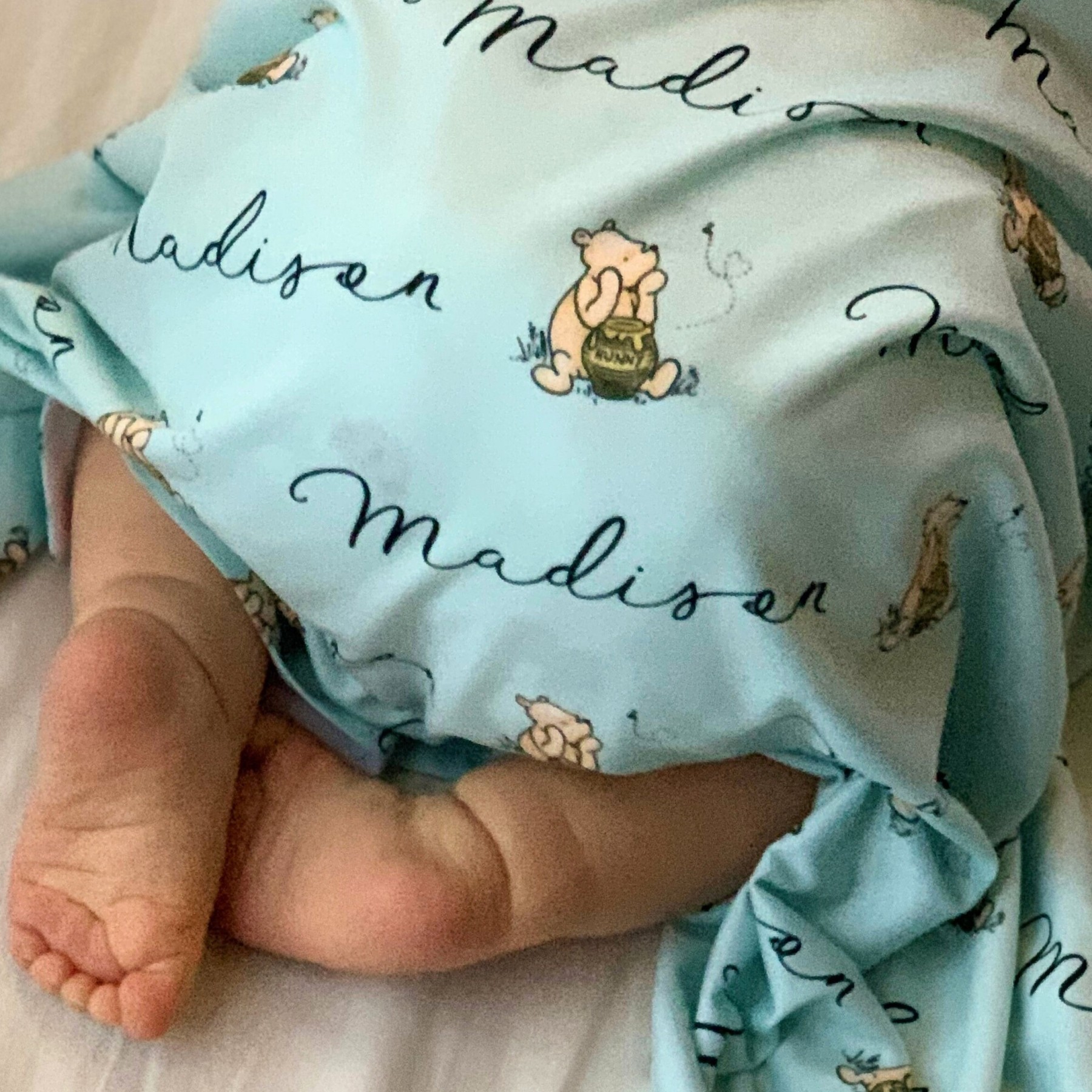 Personalized Baby Swaddle Blanket for Comfort & Unique | BBBlanket09