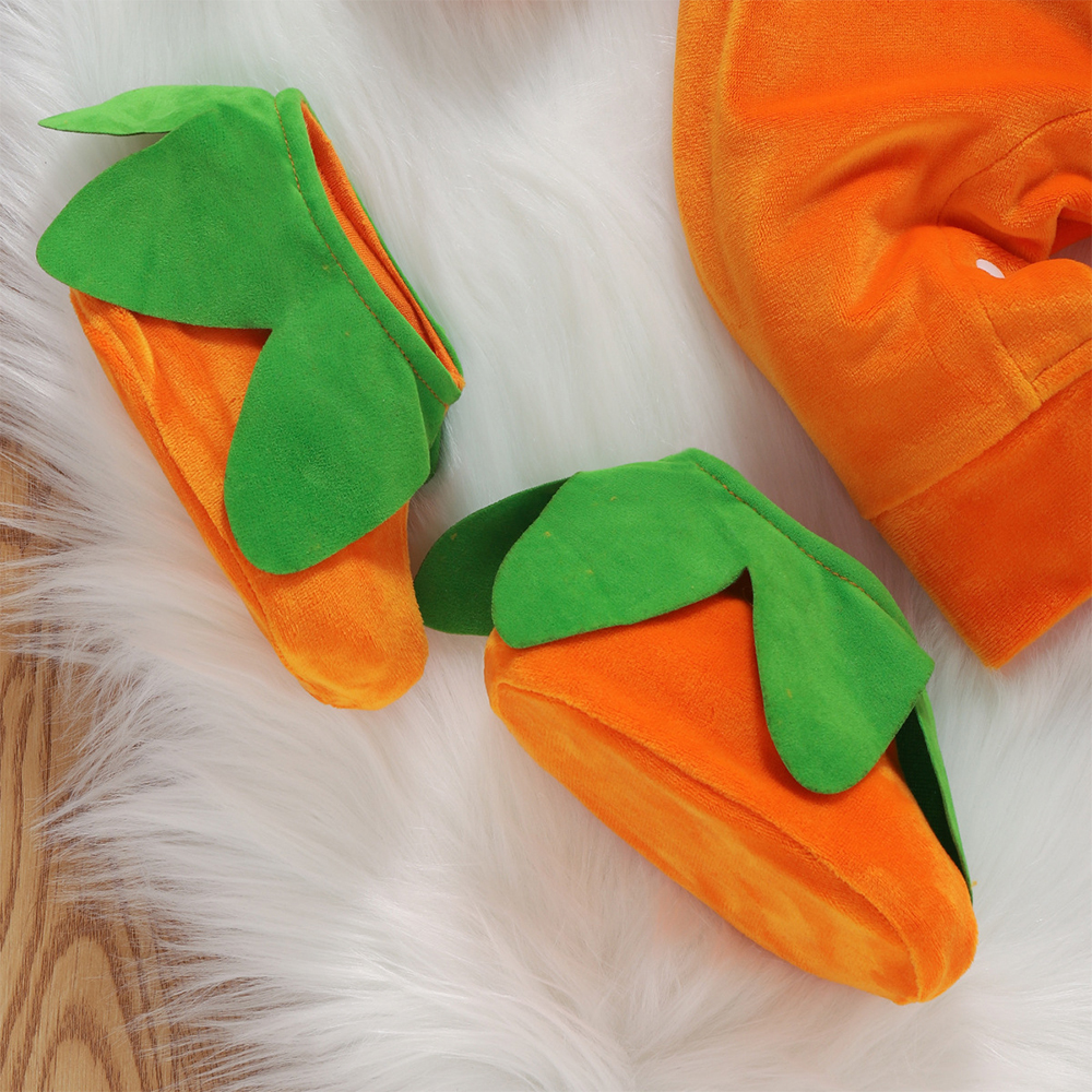 Personalized Baby Pumpkin Halloween Jumpsuit | CWHalloween42