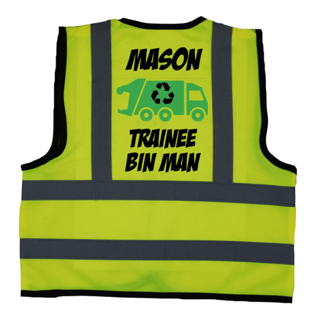 Personalized  Kids Hi Vis Safety Jacket | CWToy43