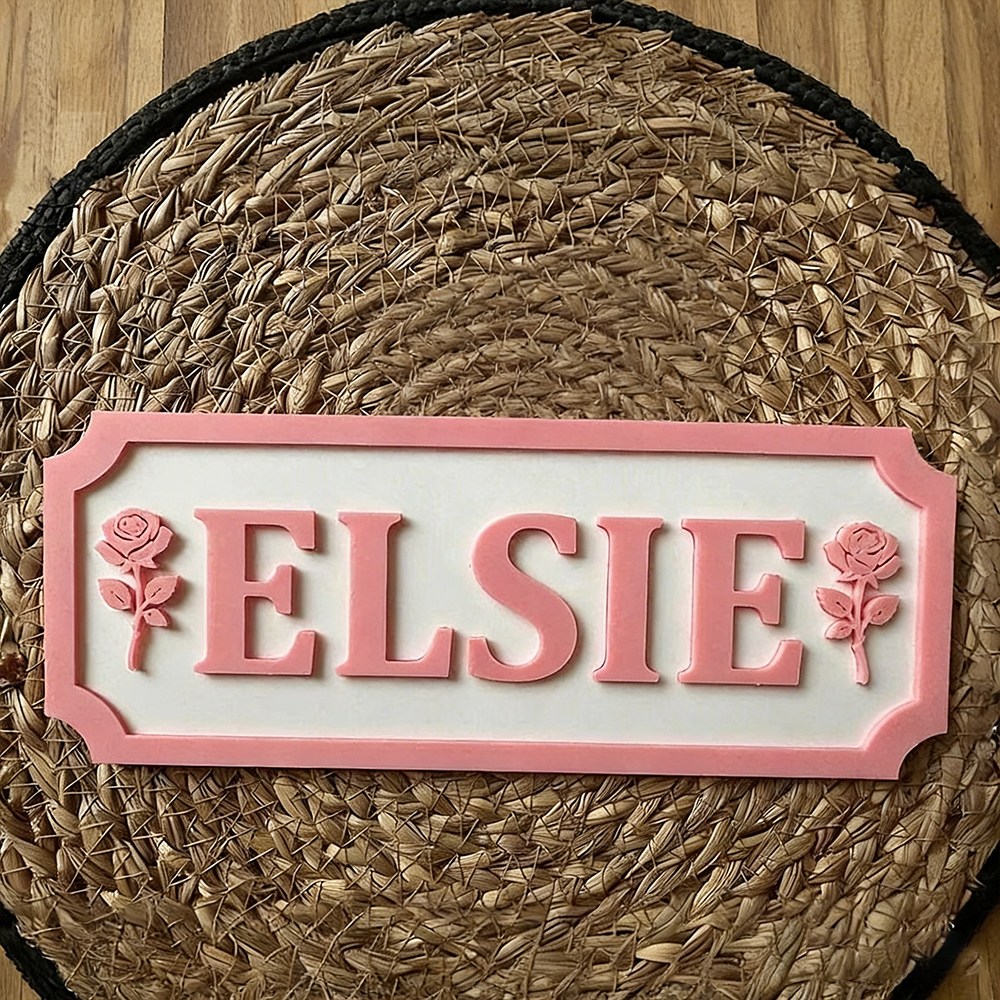 Personalized Kid's Bedroom Decoration Door Sign | CWBaby391