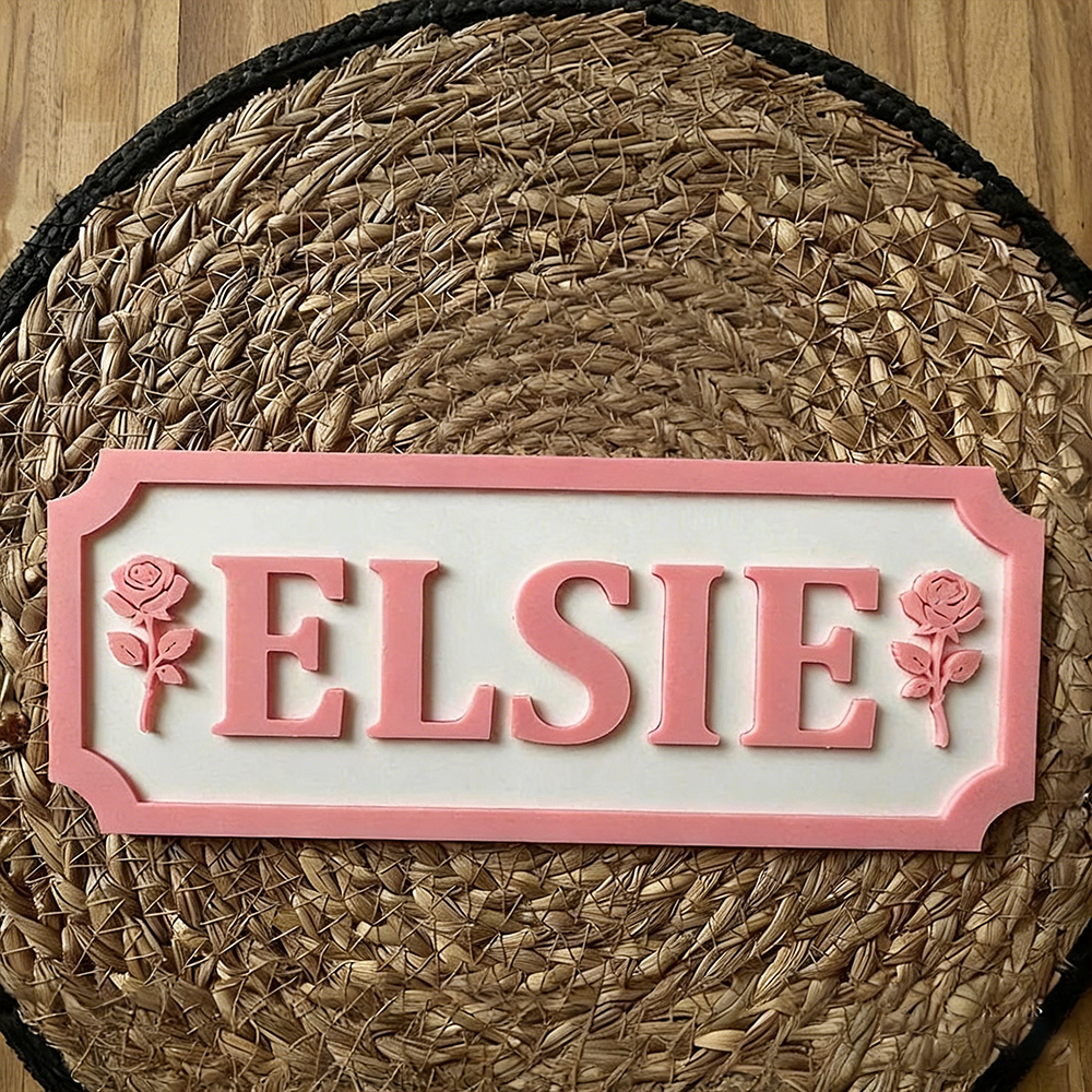 Personalized Kid's Bedroom Decoration Door Sign | CWBaby391