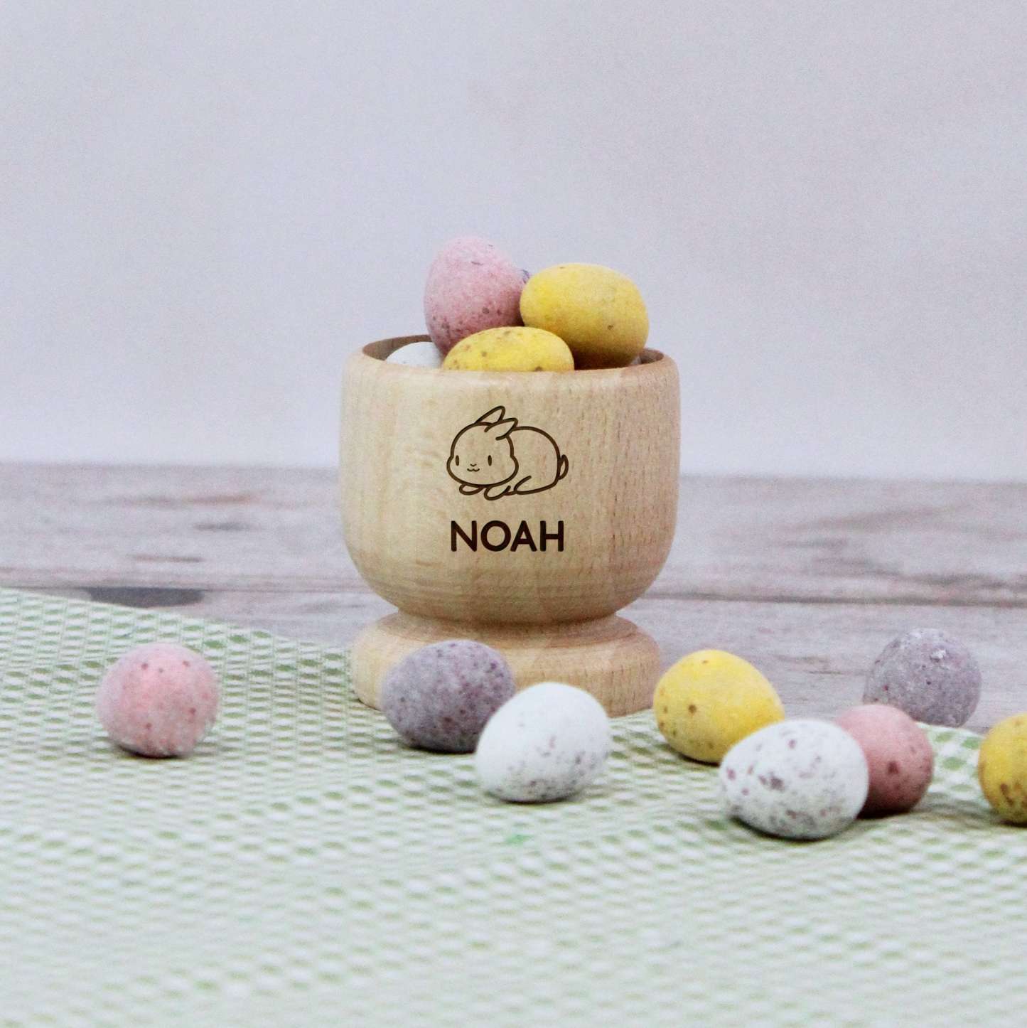 Personalized Kids Wooden Egg Cup | CWToy90