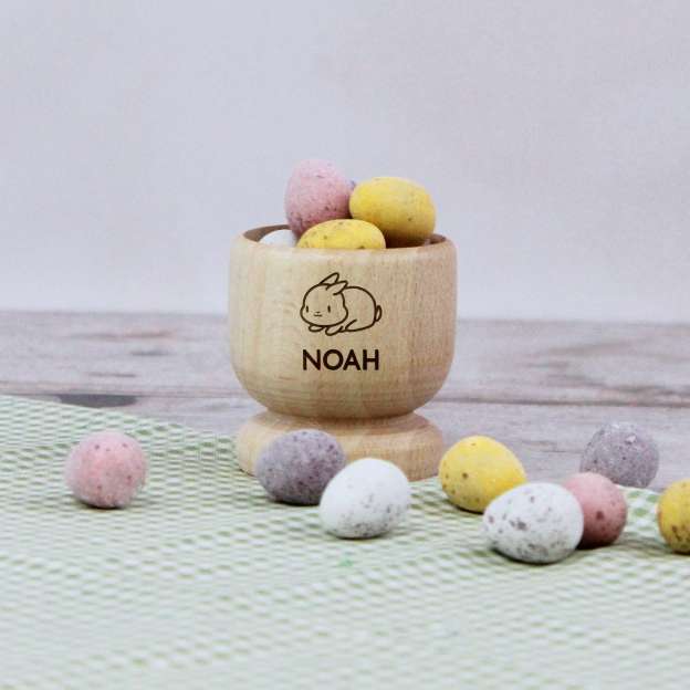 Personalized Kids Wooden Egg Cup | CWToy90