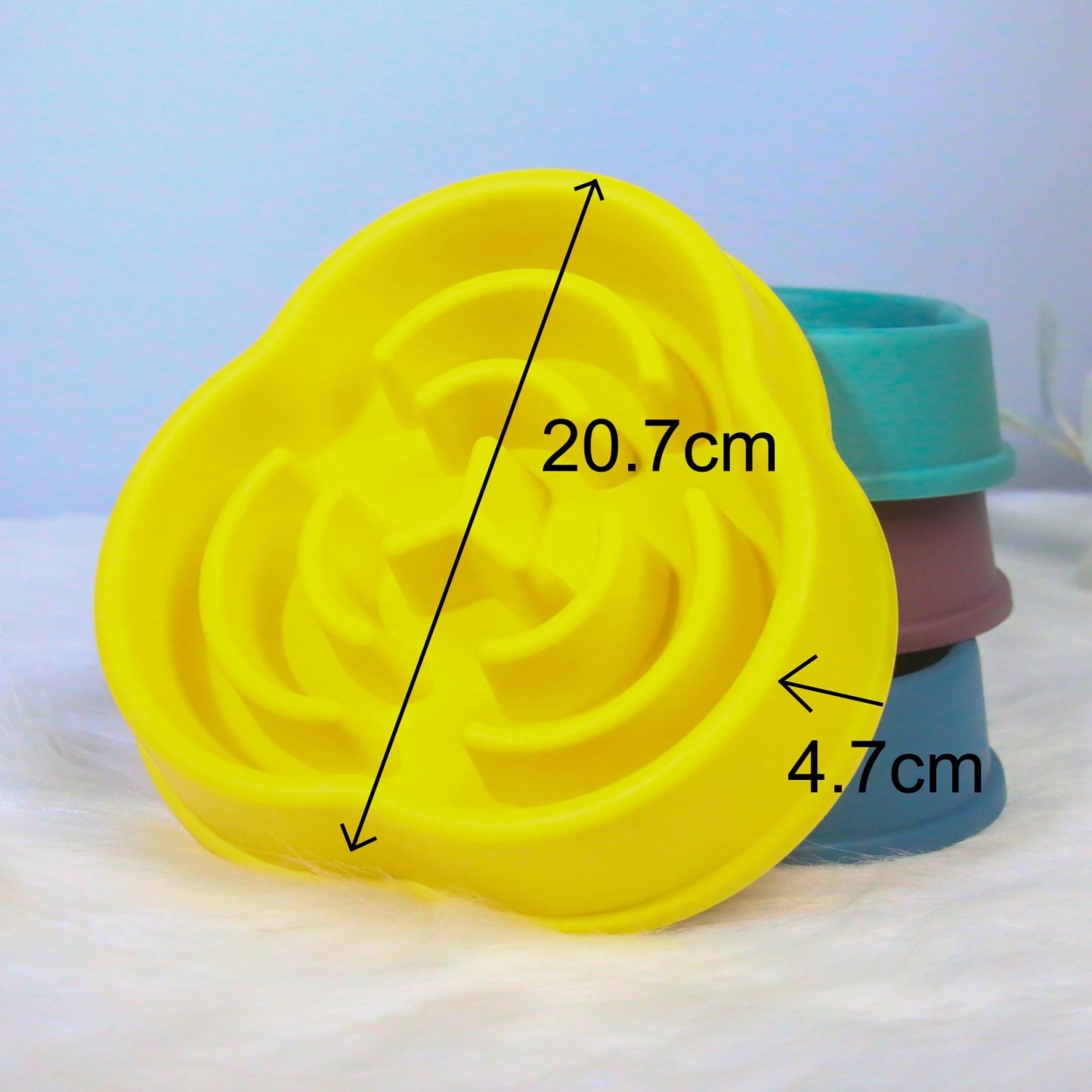 Personalized Anti-Choking Slow Feeder Pet Bowl | BKPet94