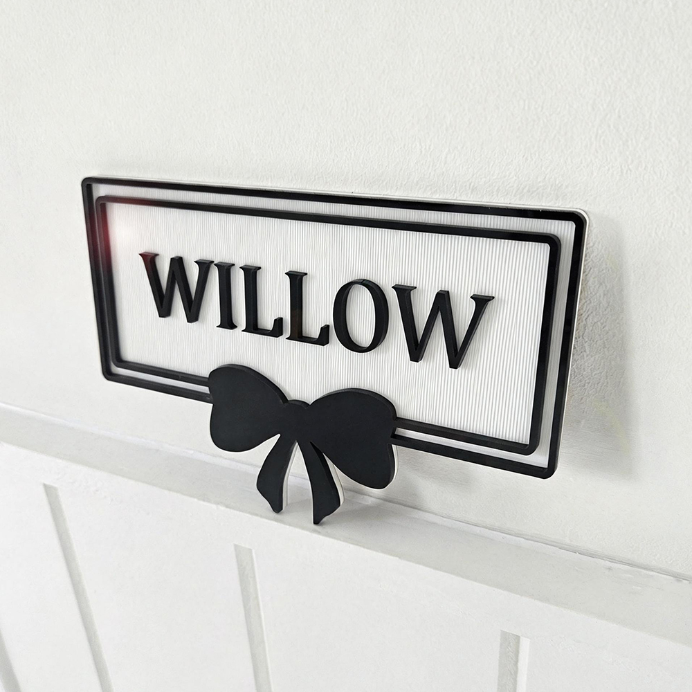 Personalized Kid's Bedroom Decoration Door Sign | CWBaby413
