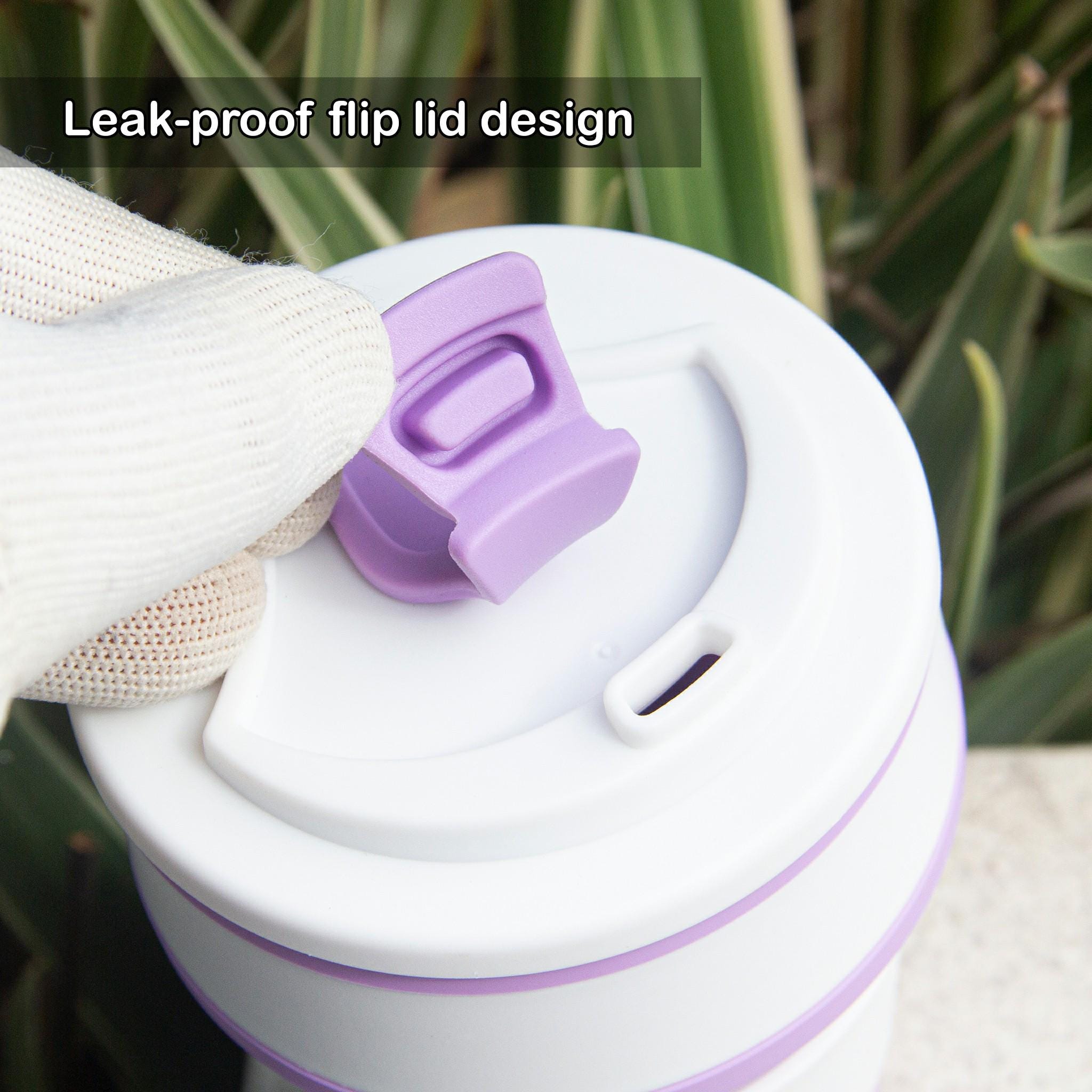 Personalised Portable Leak-Proof Silicone Water Cup | CWBaby159