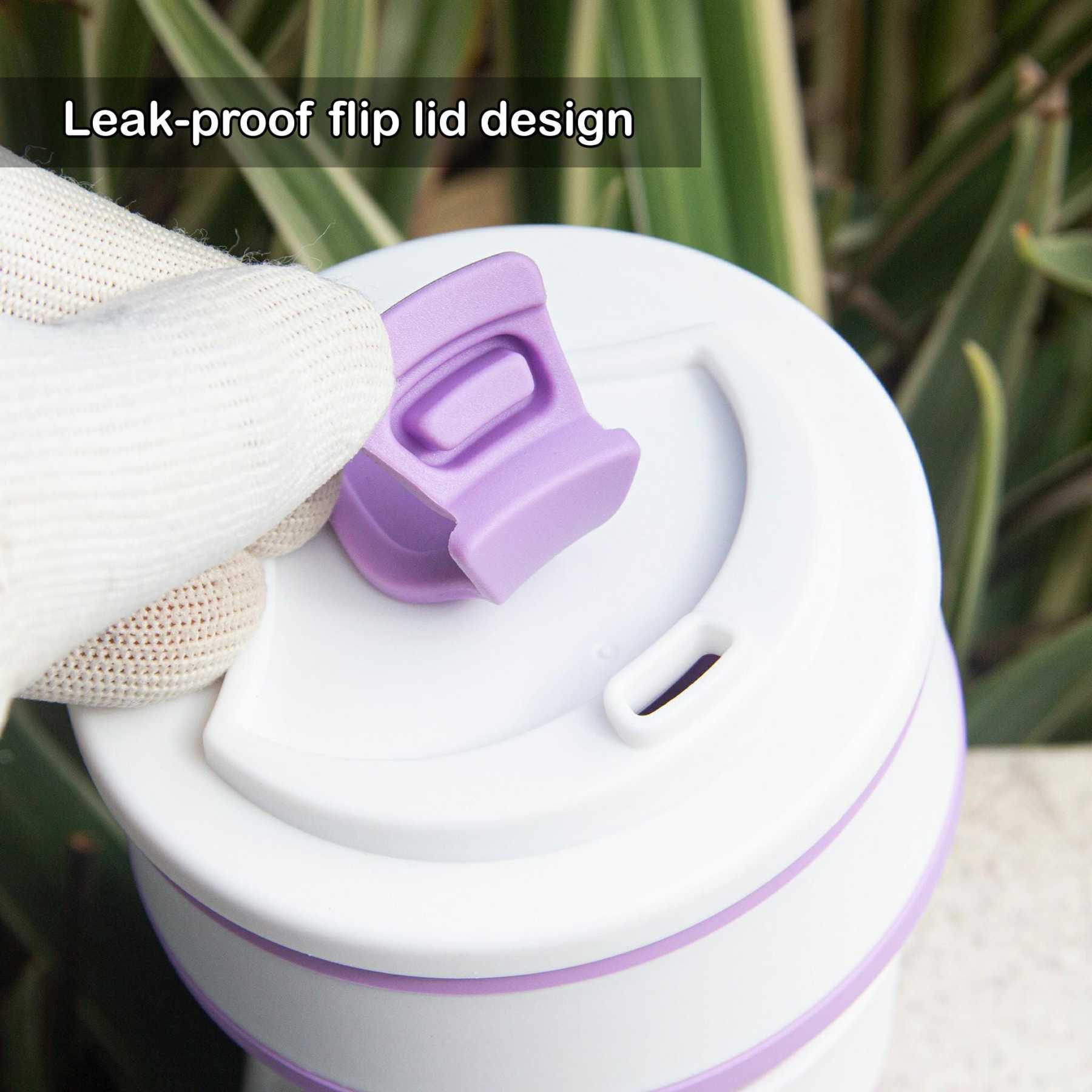 Personalised Portable Leak-Proof Silicone Water Cup | CWBaby159