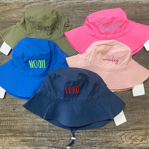 Personalized Embroidery Bucket Hat for Comfort & Unique | CWBeach28