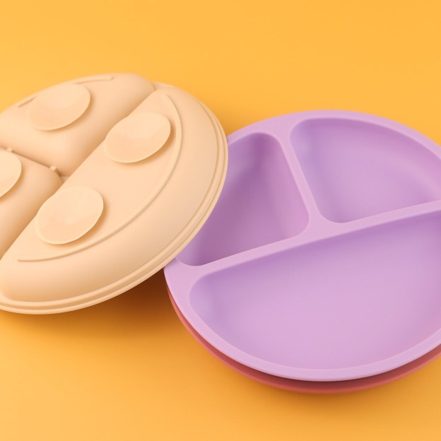 Personalised Baby Food Grade Color Dinner Plates  | CWBaby68