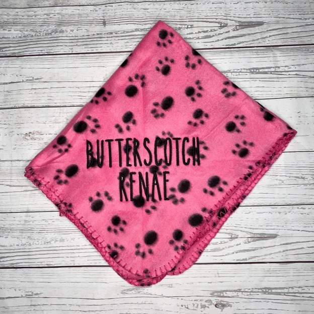 Personalized Warm Pet Blanket for Comfort & Unique | BKPet40