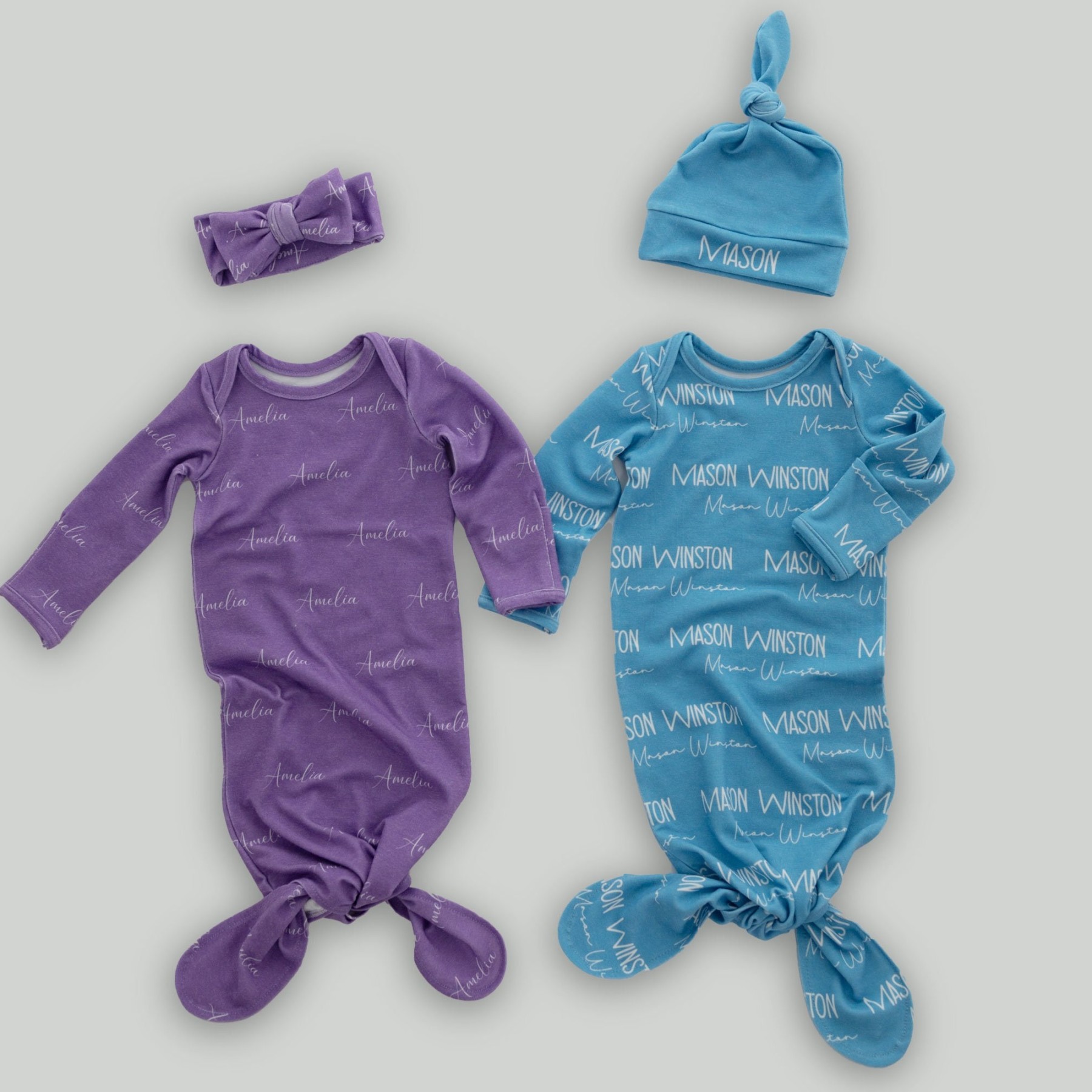 Personalized Newborn Swaddle Gown Set for Comfort & Unique | BBBlanket