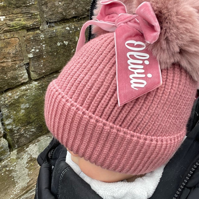 Personalized Kid Pom Pom Hat for Comfort & Unique | HSKid03