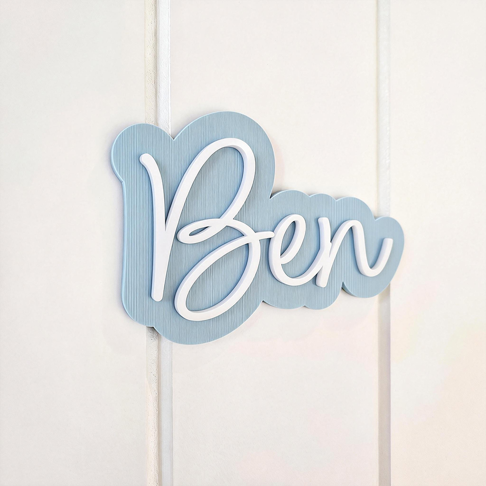 Personalized Kid's Bedroom Decoration Door Sign | CWBaby405