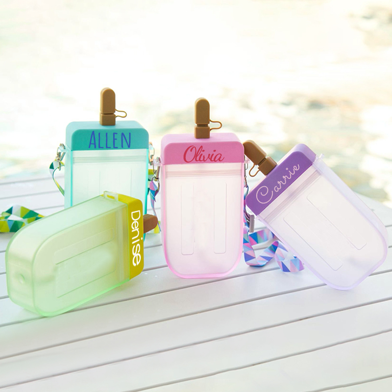 Personalised BPA Free 10oz Kid Color Changing Popsicle Bottles | YouBottle68