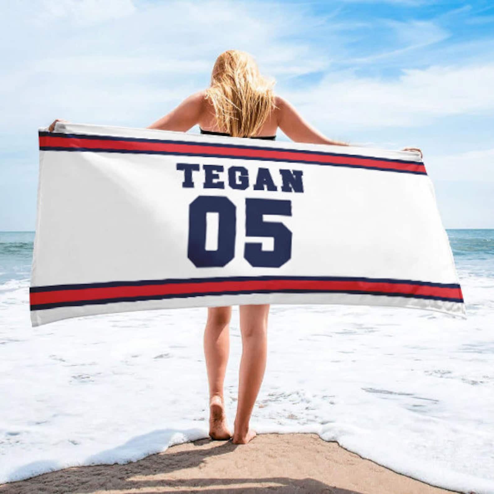 Personalized Lovely Kid Towel for Summer & Beach | CWTowel86