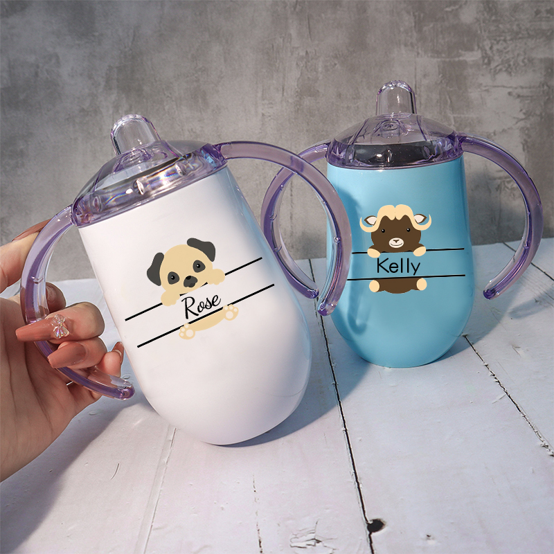 Personalized Lovely Stainless Steel Sippy Kids Cup | Youcup05