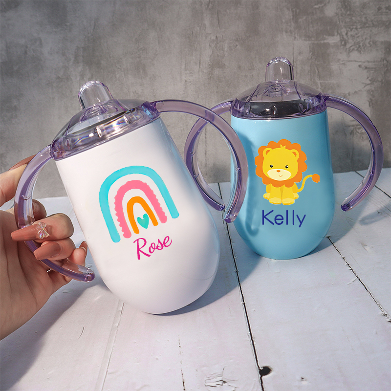 Personalized Lovely Stainless Steel Sippy Kids Cup  | Youcup04