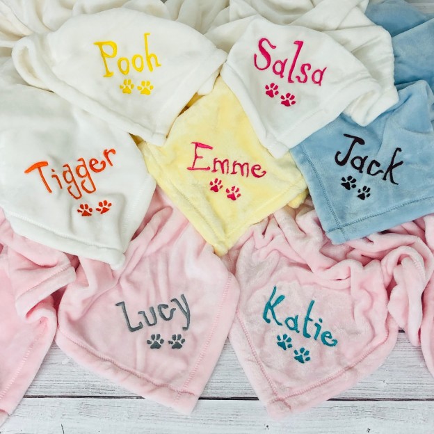 Personalized Cozy Pet Blanket for Comfort & Unique | BKPet61