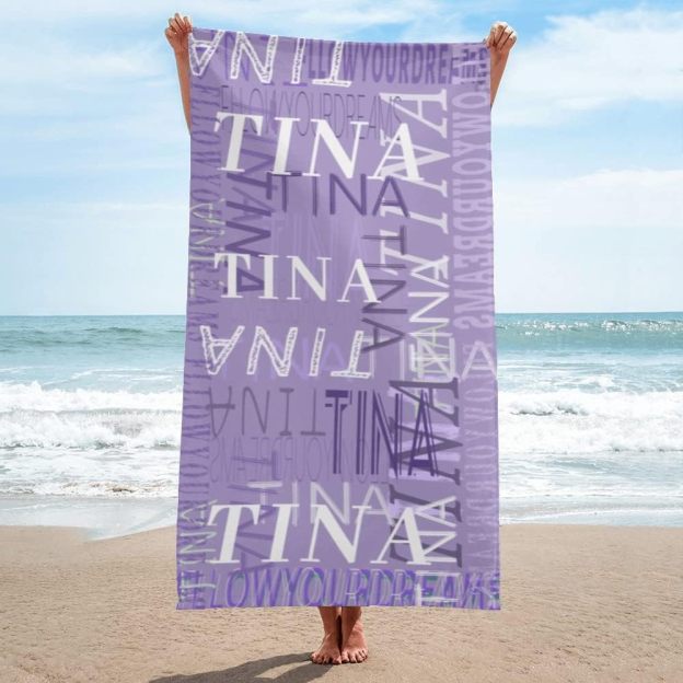 Personalized Lovely Kid Towel for Summer & Beach | CWTowel89