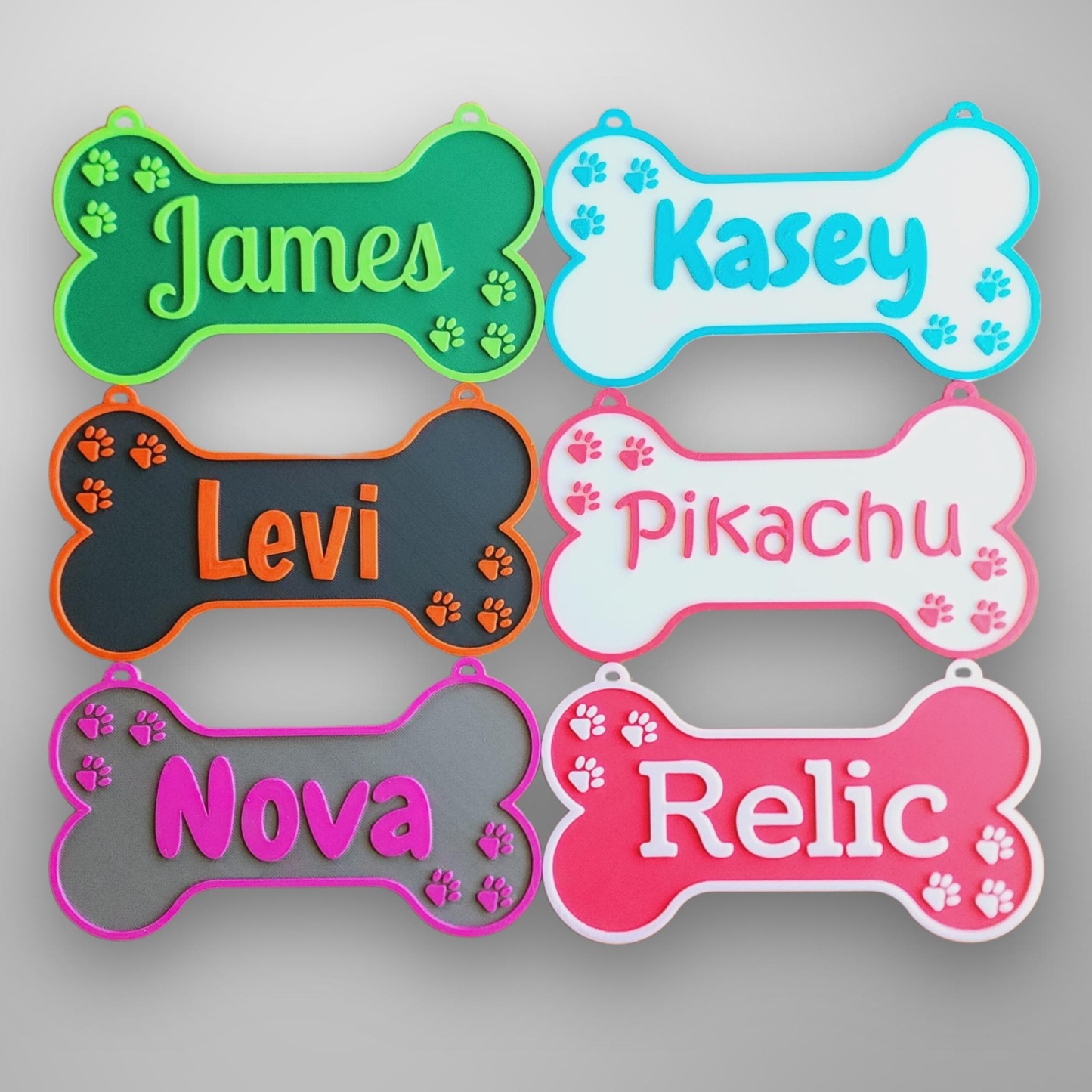 Personalized 3D Printed Dog Name Crate Sign | BKPet359