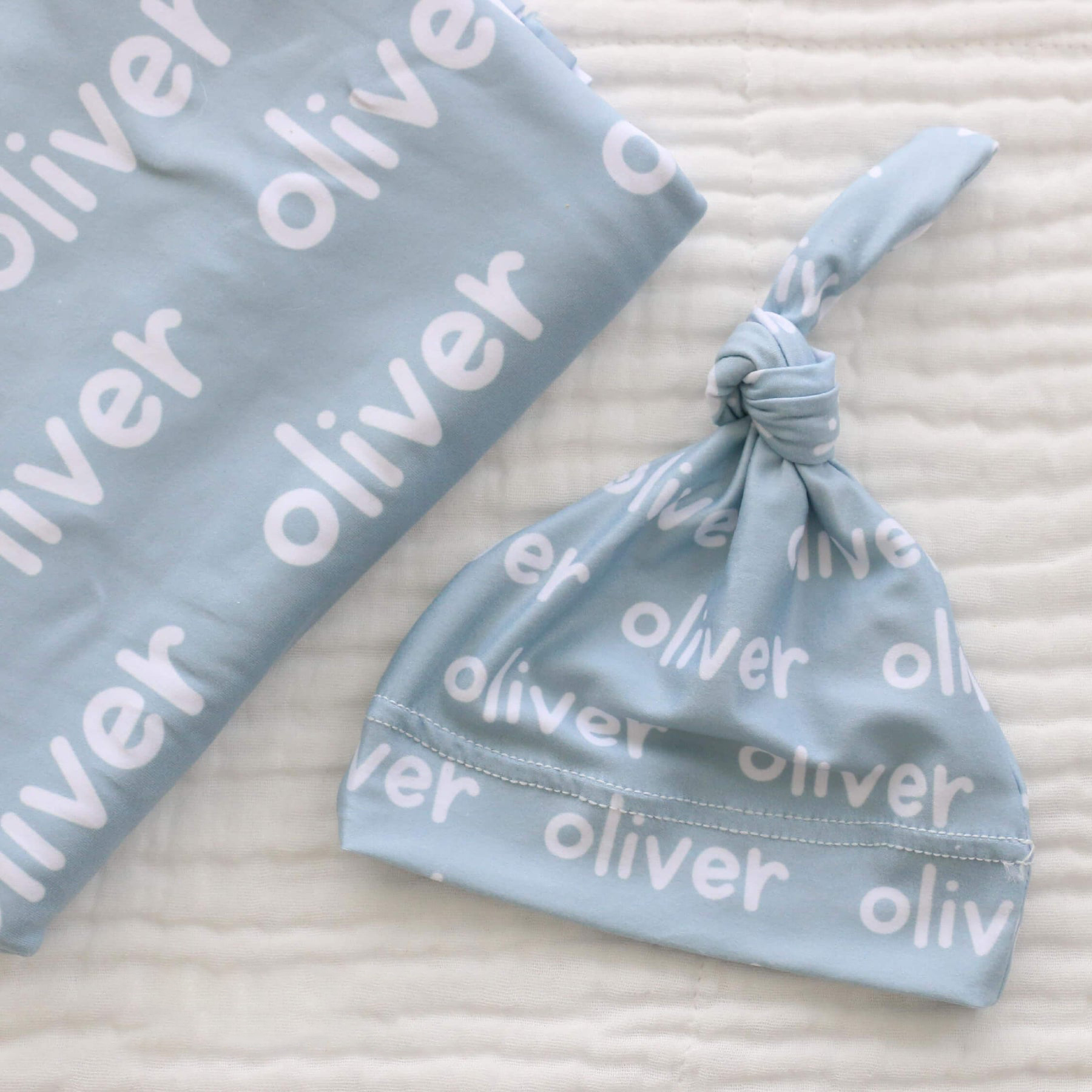 Personalized Baby Swaddle Blanket Set for Comfort & Unique | BBBlanket04