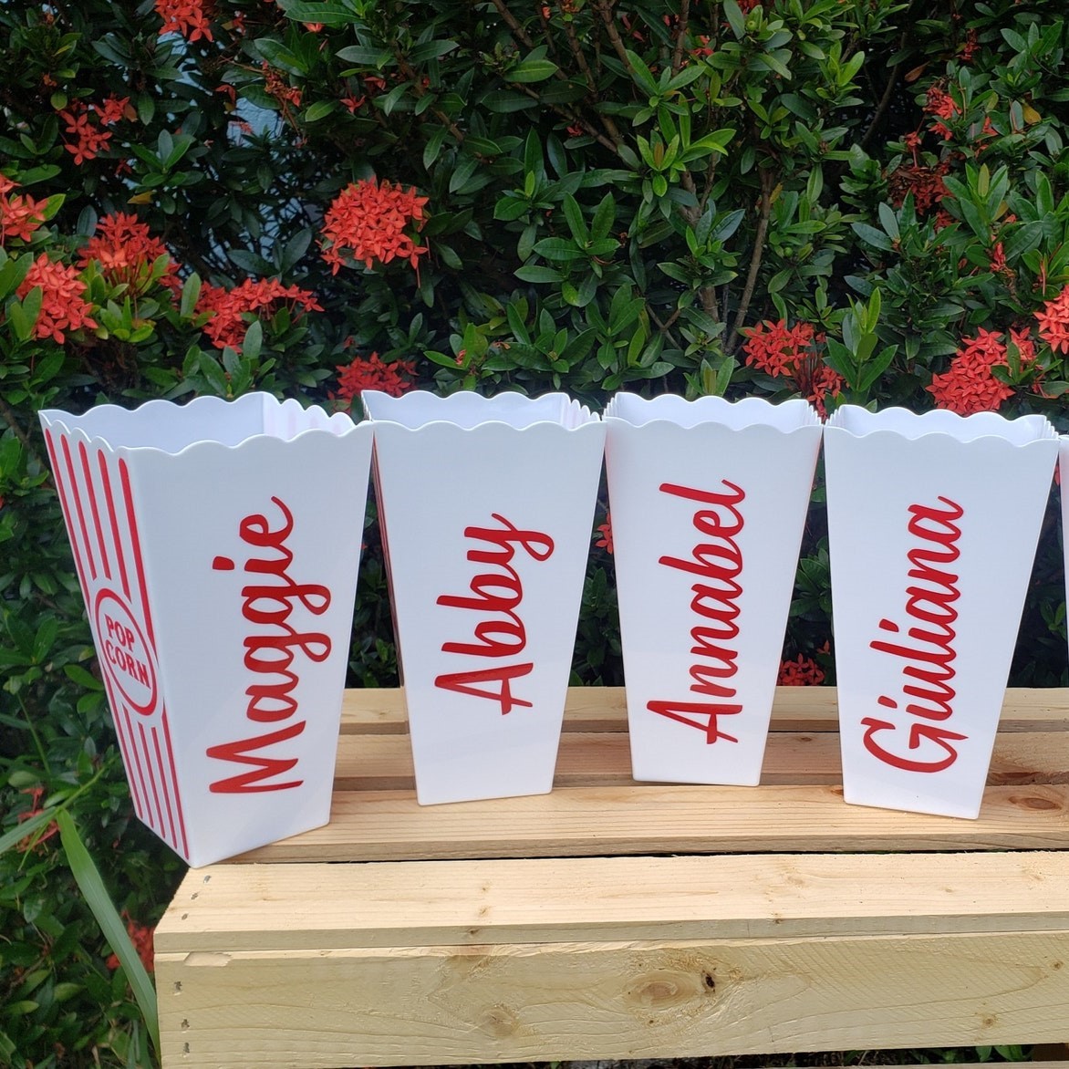 Personalized Movie Time Popcorn Buckets | YouBottle84