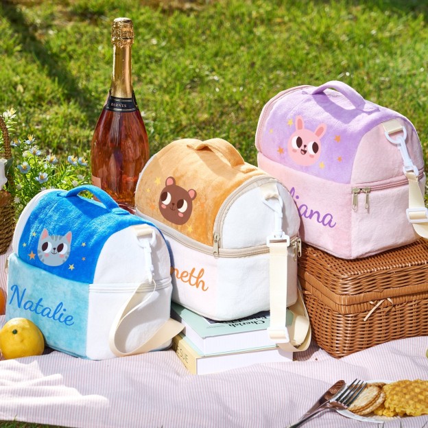 Personalized Cute Pattern Kids Lunch Bag