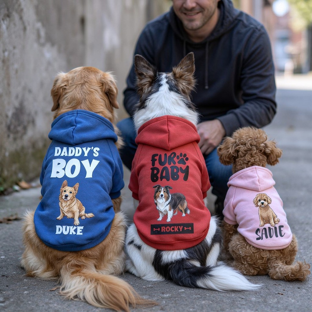 Personalized Funny Pet Portrait Hoodie | BKPet511