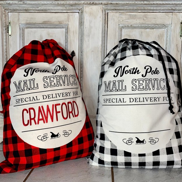 Personalized Embroidered 50*70cm Christmas Gift Bags | MCGift16