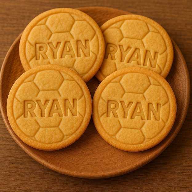 Personalized Cookie Football Cutter With Name | CWGift21