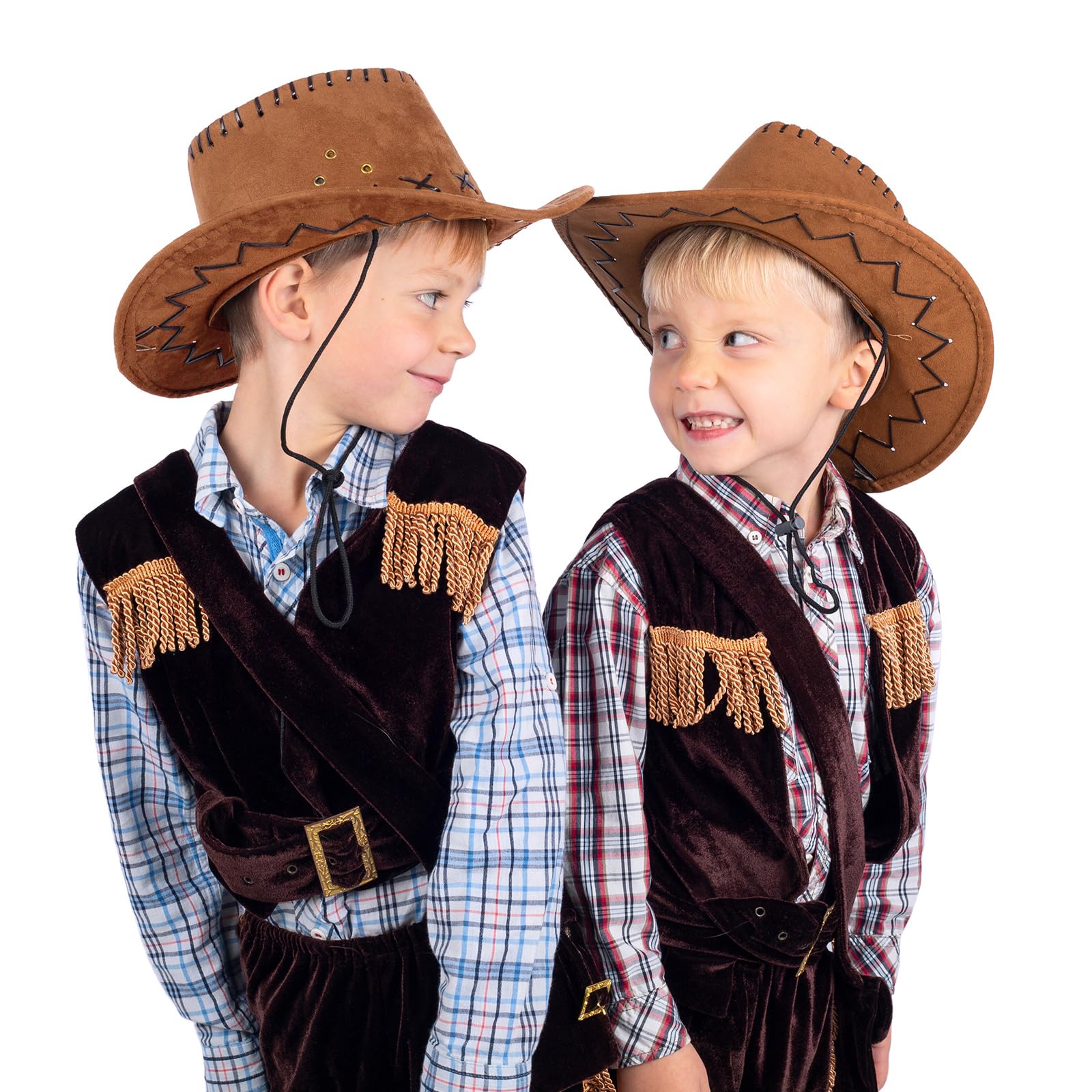 Personalized Leather Patch Cowboy Hat for Comfort & Unique | CWBeach102