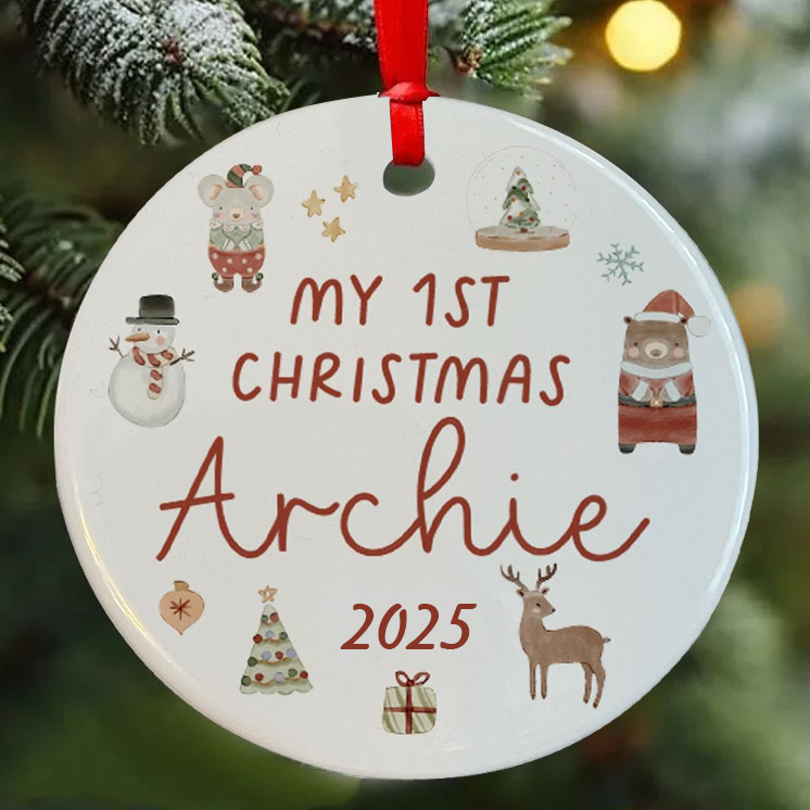 Personalized Lovely Christmas Tree Ornaments Decoration | MCGift5725