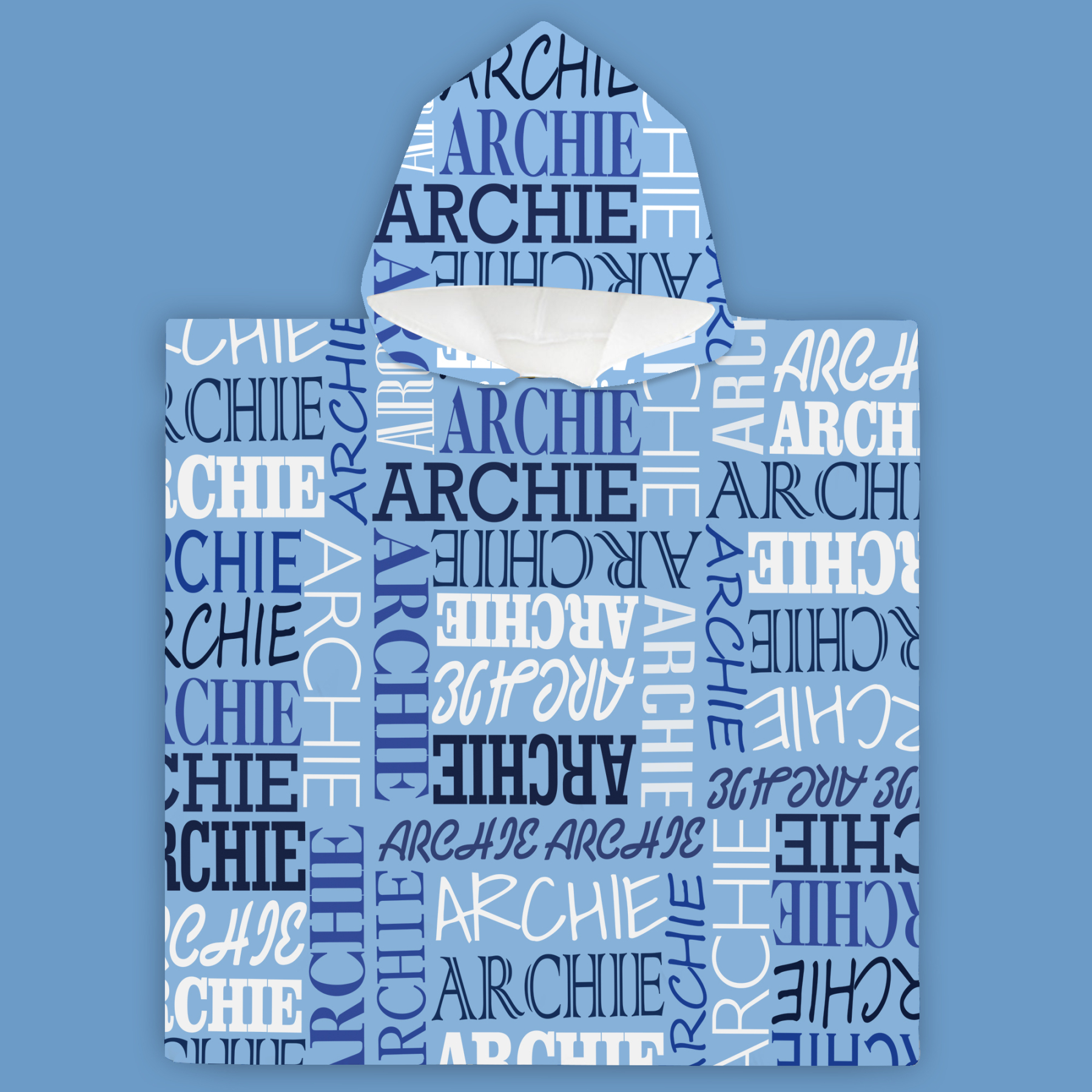 Personalized Hooded Beach Towel for Summer & Beach | CWHTowel17