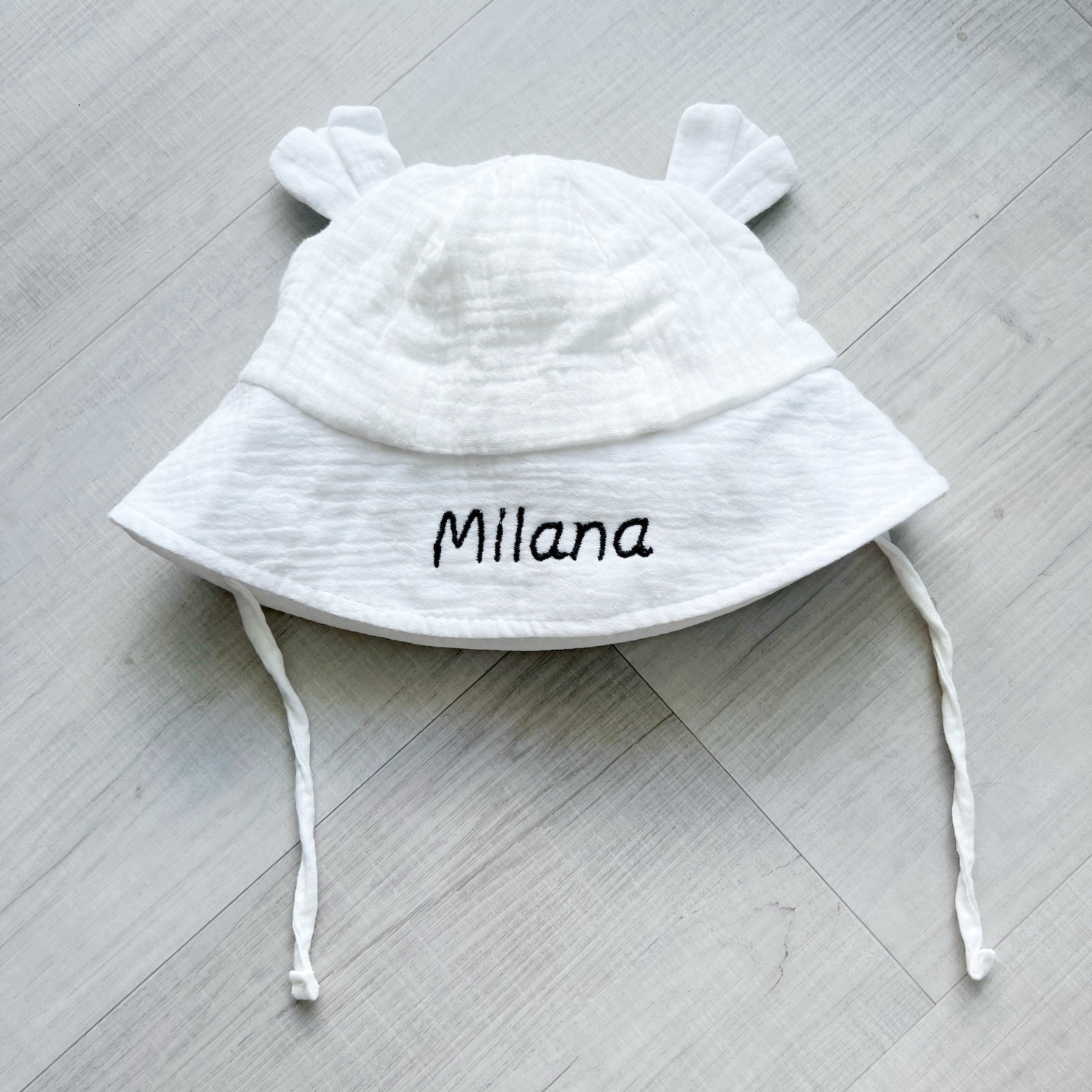 Personalized Kid Lovely Bear Bucket Hat  | CWBeach92