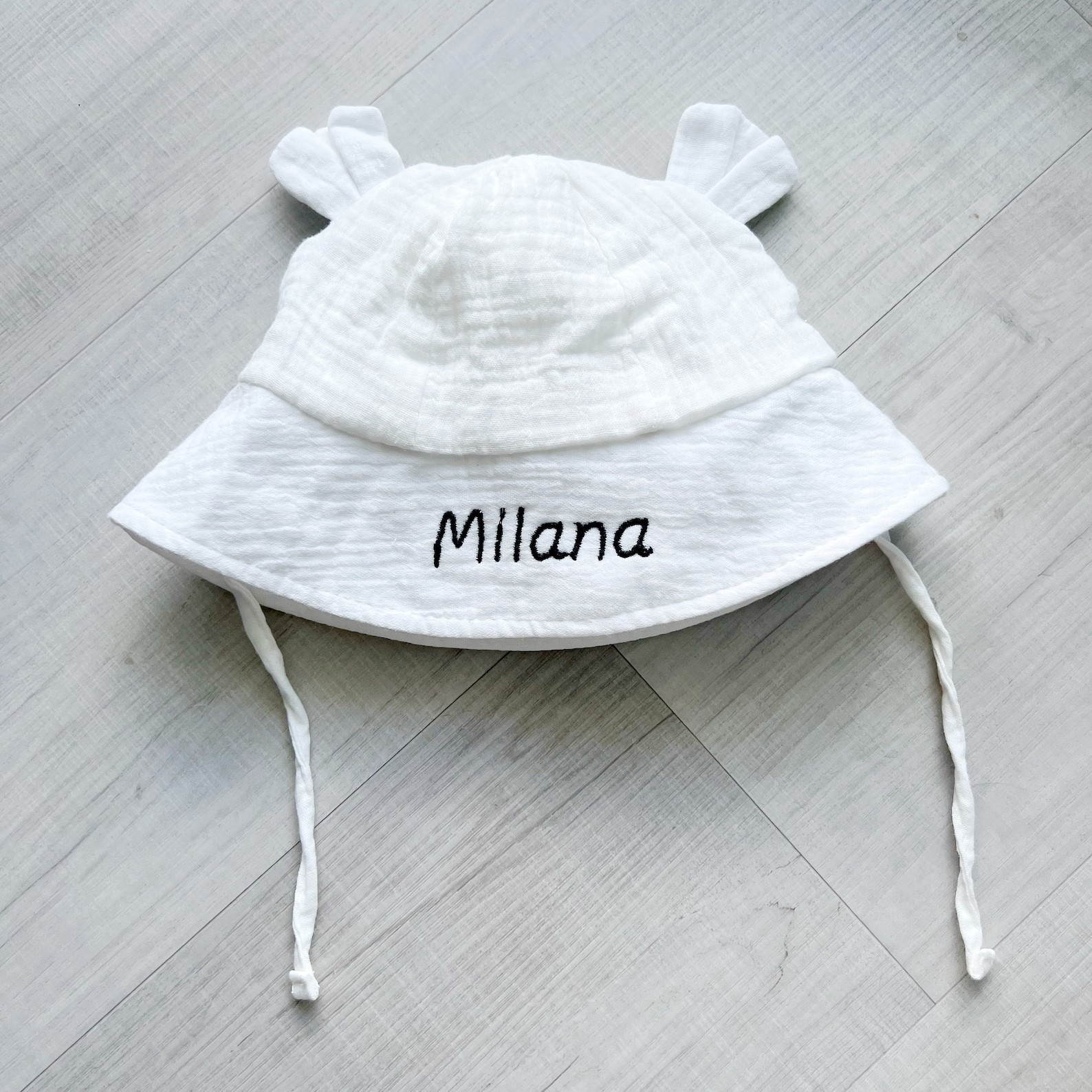 Personalized Kid Lovely Bear Bucket Hat | CWBeach92