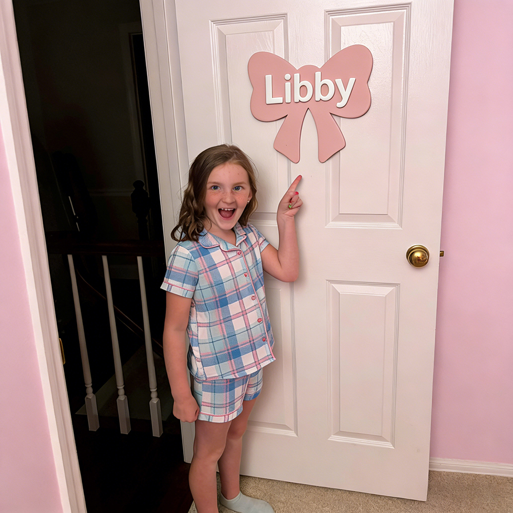 Personalized Kid's Bedroom Decoration Door Sign | CWBaby393