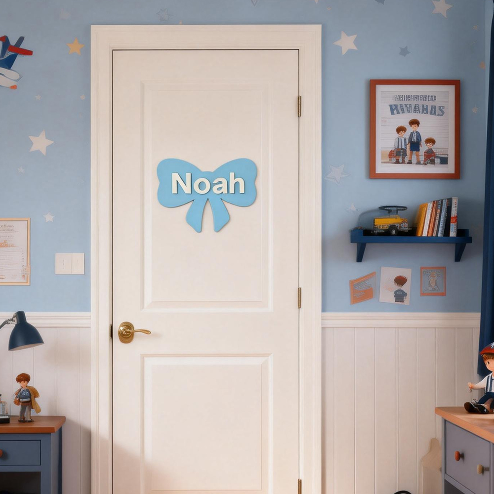 Personalized Kid's Bedroom Decoration Door Sign | CWBaby393